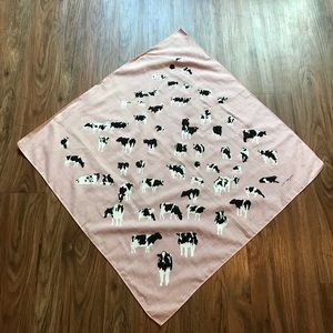 1984 Woody Jackson Cow Bandana